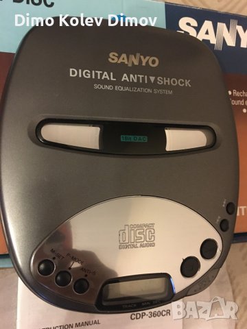 SANYO Discman Boxed Отличен, снимка 5 - Аудиосистеми - 38161671