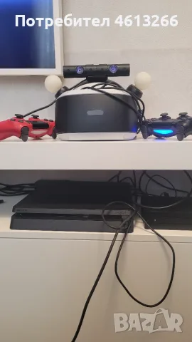 Хакнат PS4 Slim 1TB FW 9.00 + PSVR + Move + 2 контролер