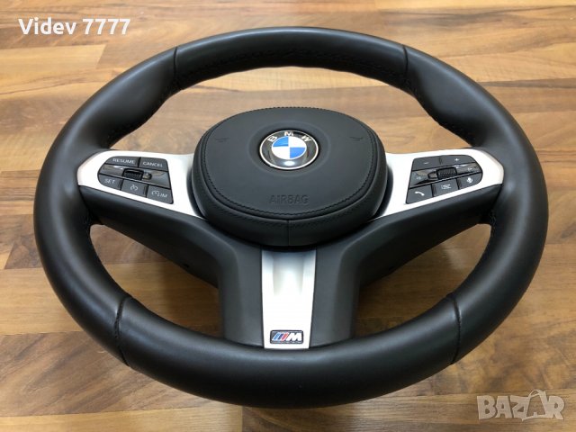 BMW - M спортен волан БМВ G-series: G01, G02, G05, G06, G11, G12, G14, G15, G16, G30, G31, снимка 6 - Аксесоари и консумативи - 40062111