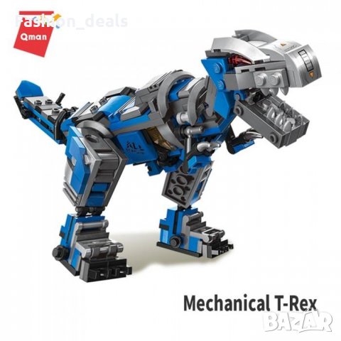 Нова образователна строителна играчка за деца Динозавър Кола Подарък, снимка 5 - Образователни игри - 38438361