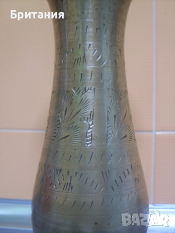 Бронзов съд- ваза., снимка 3 - Декорация за дома - 52920808