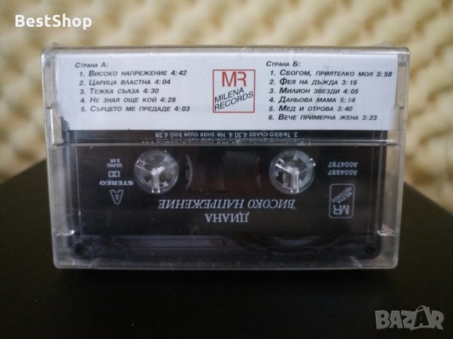 Диана - Високо напрежение, снимка 2 - Аудио касети - 31071247