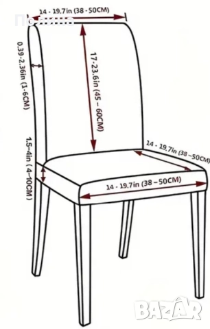 НОВИ Калъфи за столове 2 бр. Disney Mickey Mouse, снимка 5 - Столове - 51482655