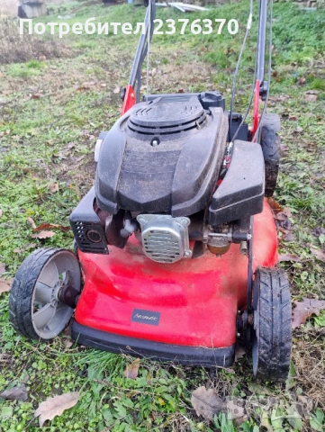 Самоходна косачка със стартер с кош , снимка 3 - Градинска техника - 53935450