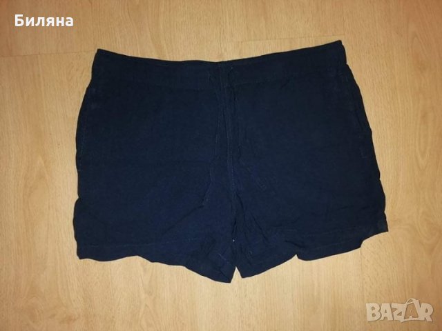 Тъмно сини къси пантани, снимка 1 - Къси панталони и бермуди - 34122453