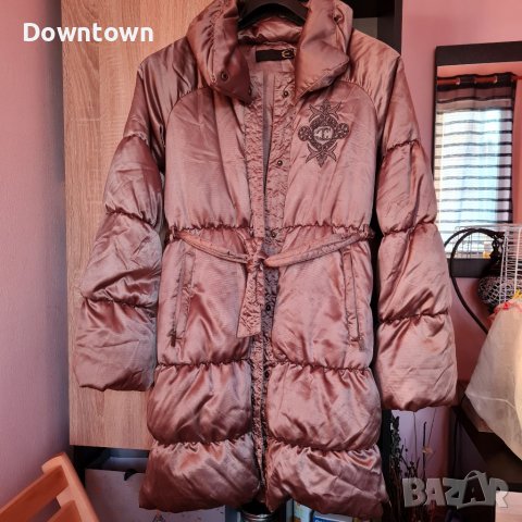 Just Cavalli оригинално зимно яке # с гъши пух и пера #размер S-M, снимка 6 - Якета - 39155282