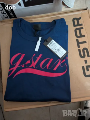 Нова дамска тениска G Star RAW Graphic Stm , снимка 2 - Тениски - 48983861