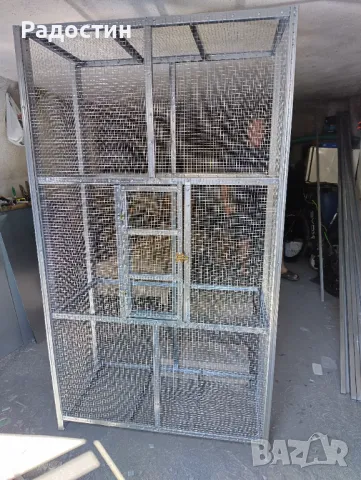 Клетка за гургулици папагали , снимка 2 - Папагали - 47470577
