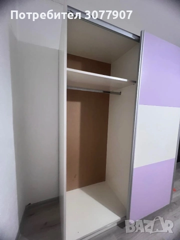 Гардероб с плъзгащи врати, снимка 6 - Гардероби - 54266322
