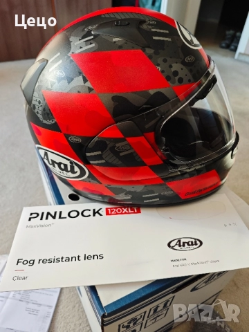Продавам каска Arai xl, снимка 5 - Аксесоари и консумативи - 52104935