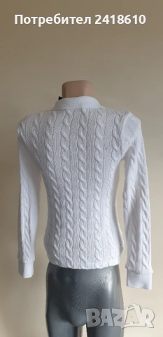 POLO Ralph Lauren Cable Pima Cotton  Size S  НОВО!  ОРИГИНАЛ! Дамски Пуловер!, снимка 5 - Блузи с дълъг ръкав и пуловери - 52547431