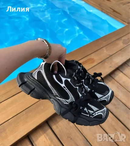 Balenciaga 3XL Черно & Бяло {35-40}, снимка 2 - Маратонки - 52951745