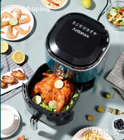 Фритюрник с горещ въздух Anton 363 5L, снимка 4 - Фритюрници - 40249750