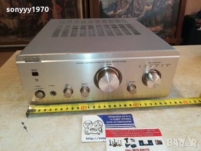DENON UPA-F88 STEREO AMPLIFIER-ВНОС SWISS 2312211822, снимка 6 - Ресийвъри, усилватели, смесителни пултове - 35229410