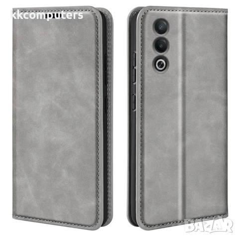 Oppo A80 5G / A3 Pro 5G Drop-Proof/ Skin-Touch Leather Magnetic Wallet Кожен Калъф и Протектор, снимка 4 - Калъфи, кейсове - 50738705