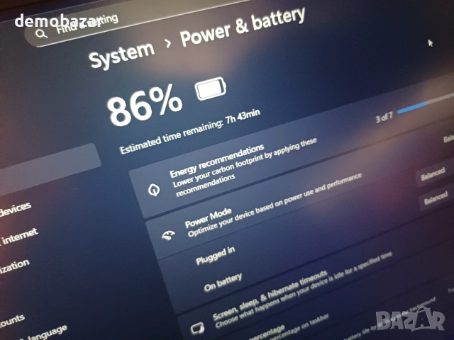 12.5`IPS Touch Lenovo X280 Core™i7-8th/8GB DDR4/256GB SSD NVme , снимка 7 - Лаптопи за работа - 54342584