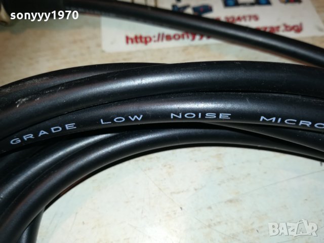  profesional high grade low-noise cable-кабел за микрофон, снимка 17 - Микрофони - 31035664
