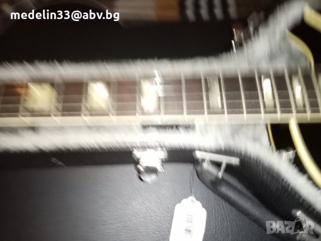Hondo Les paul Gibson Black Beauty Copy Japan 1970 китара, снимка 5 - Китари - 31702712
