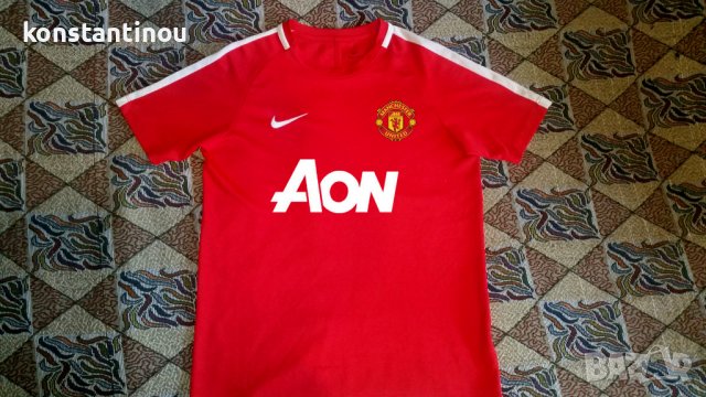 Оригинална тениска nike / AON / Manchester United , снимка 1 - Футбол - 36771704
