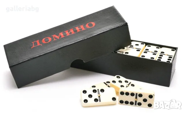 Игра на домино, снимка 1 - Домино - 49224984