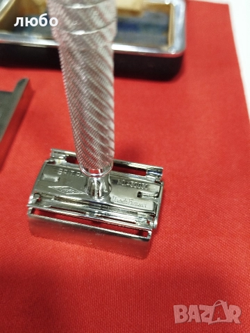 GILLETE SAFETY RAZON MADE IN ENGLAND N:21 1948 Чисто Нова не Употребявана , снимка 10 - Антикварни и старинни предмети - 52670983