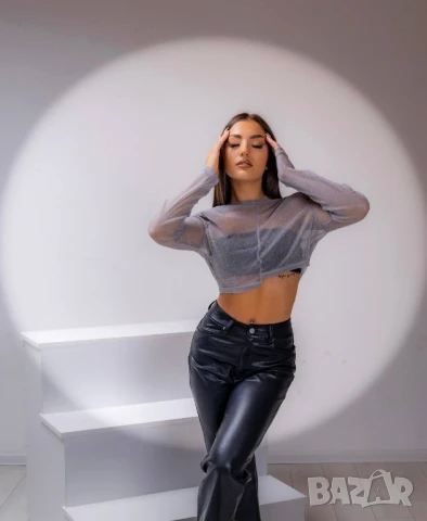 прозрачна блуза 