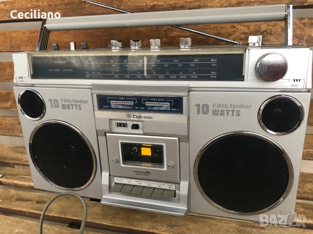 радиокасетофон  Club 6001(Germany), снимка 8 - Радиокасетофони, транзистори - 53247648