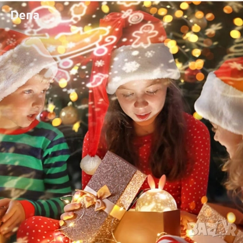 Очарователна нощна лампа и проектор 2 в 1, снимка 3 - Детски нощни лампи - 52328282