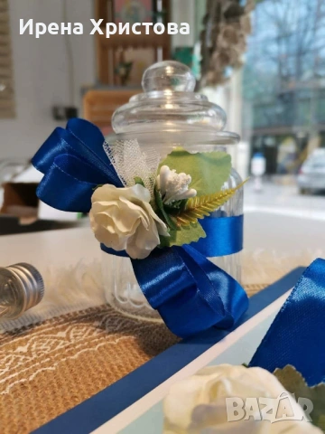 Комплект за кръщене, снимка 5 - Декорация - 53117314