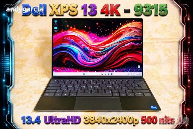 Dell XPS 9315/Intel Core i7-1250U/Intel Iris Xe/16GB RAM/512GB SSD NVMe/13.4 OLED TOUCH 4K UltraHD+ 