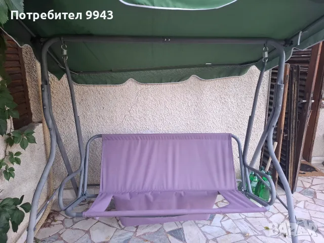 Продавам градинска люлка, снимка 3 - Градински мебели, декорация  - 56012091