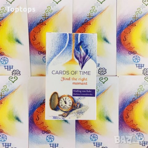 Оракул карти: Cards of Time карти за време & Crystals the Stone Deck, снимка 4 - Карти за игра - 35029975