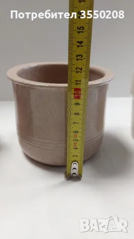 Саксии  керамични, снимка 11 - Саксии и кашпи - 44026668