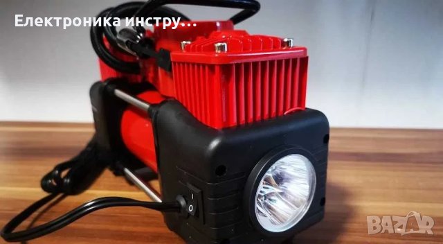 Мощен двубутален компресор 12V  85Л-мин-5050, снимка 2 - Друга електроника - 42254107