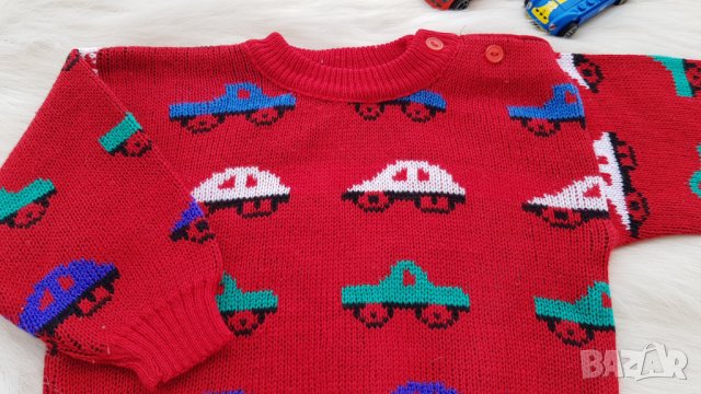 Детски пуловер 12-18 месеца, снимка 4 - Бебешки блузки - 42903241