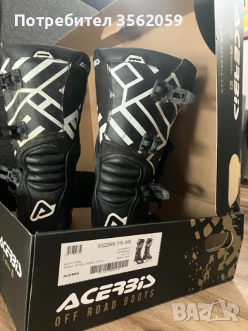 Продавам ENDURO/ Off Road БОТУШИ ACERBIS, размер 46- използвани, снимка 7 - Аксесоари и консумативи - 52991069