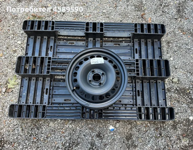 1бр.НОВА ДЖАНТА 15цола 4x100 за Opel Corsa,Fiat Punto,Chevrolet Aveo