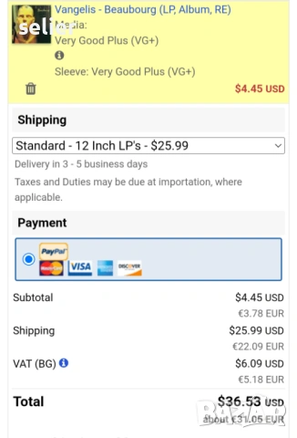 Vangelis ‎– Beaubourg Издание 🇺🇸 USA  Стил:Electronic, Abstract, Experimental, Ambient Състояние н, снимка 4 - Грамофонни плочи - 53025595