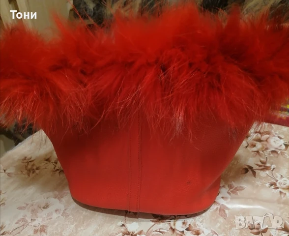 Нова Дамска Кожена Чанта , снимка 12 - Чанти - 50597662