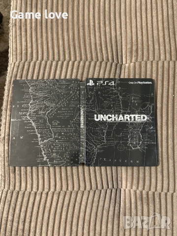 Uncharted steelbook перфектна! Ps4 ps3, снимка 3 - Игри за PlayStation - 52816486