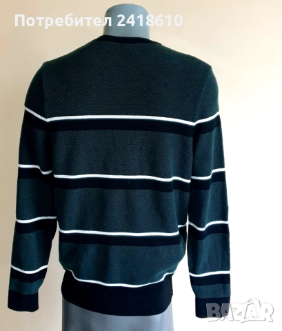 Lacoste Made In France / Knit Mens Size 3 - S  ОРИГИНАЛ! Мъжки Памучен Пуловер!, снимка 10 - Пуловери - 52592745