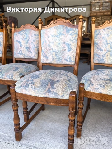Комплект от 6 трапезни стола , снимка 3 - Столове - 51208310