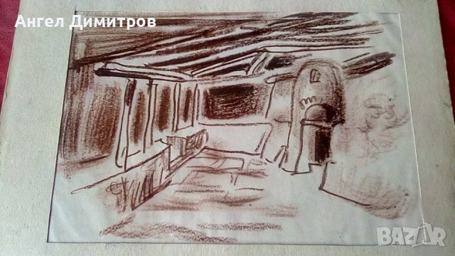 Мони Аладжемов два акварела , снимка 5 - Картини - 38484744