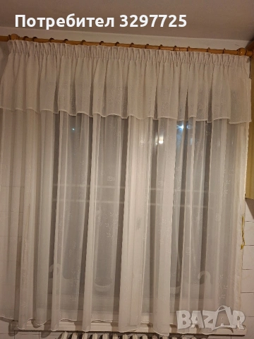 ПЕРДЕТА💐🍁🍀🤍🍁, снимка 15 - Пердета и завеси - 45853930