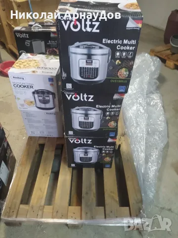Мултикукър Oliver Voltz OV51985J5, 900W, 5L, 45 програми, LED дисплей, Инокс, снимка 2 - Мултикукъри - 55817600