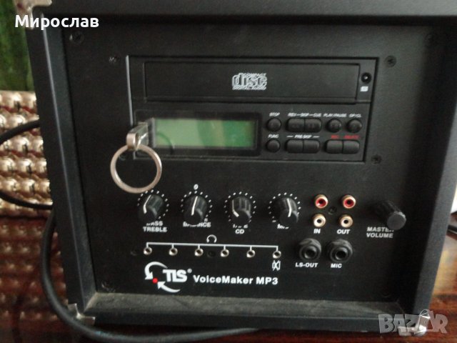TLS  VOISE MAKER MP3/USB  REC  ТОНКОЛОНА УСИЛВАТЕЛ РЕСИВЪР РЕКОРДЕР , снимка 8 - Ресийвъри, усилватели, смесителни пултове - 37408076