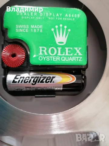 Стенен часовник ROLEX, снимка 4 - Други - 47910155