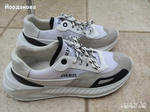 Сникърси ест.кожа 38 номер, снимка 2 - Маратонки - 53907312