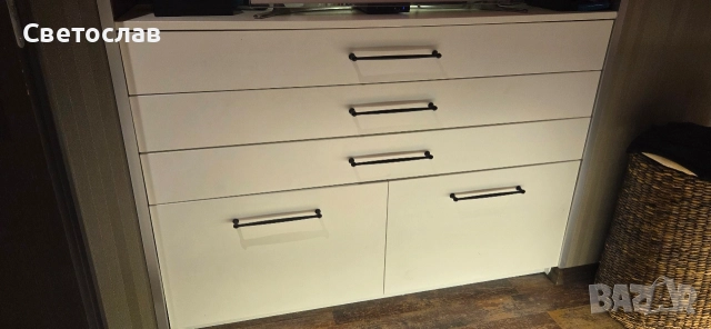 Метални черни дръжки за мебели, снимка 3 - Шкафове - 52909274