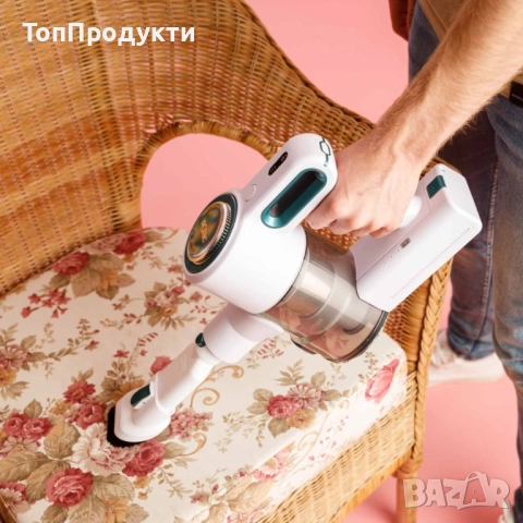 Безжична прахосмукачка Solac Turbobat Power - С HEPA филтър и LED четка, снимка 7 - Прахосмукачки - 52988869